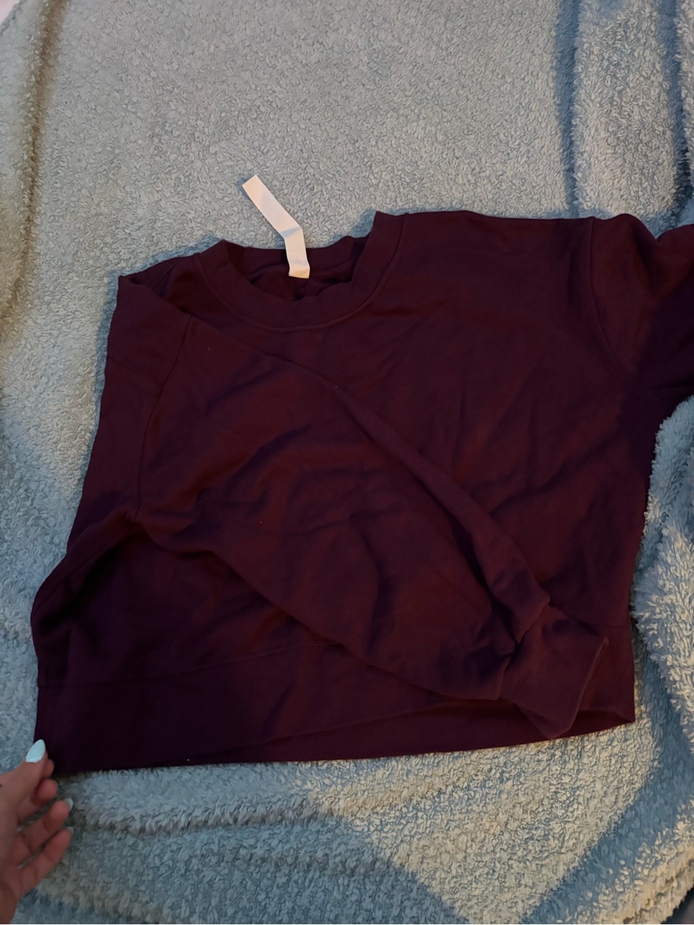 lululemon athletica Crewneck Sweatshirt - Deep Plum
